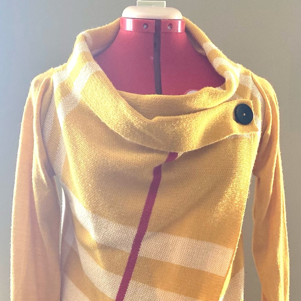 Tartan Mustard Duster